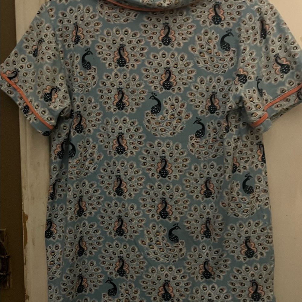 Pajamas by Munki munki size small women peacock print super soft and comfy - Picture 4 of 7